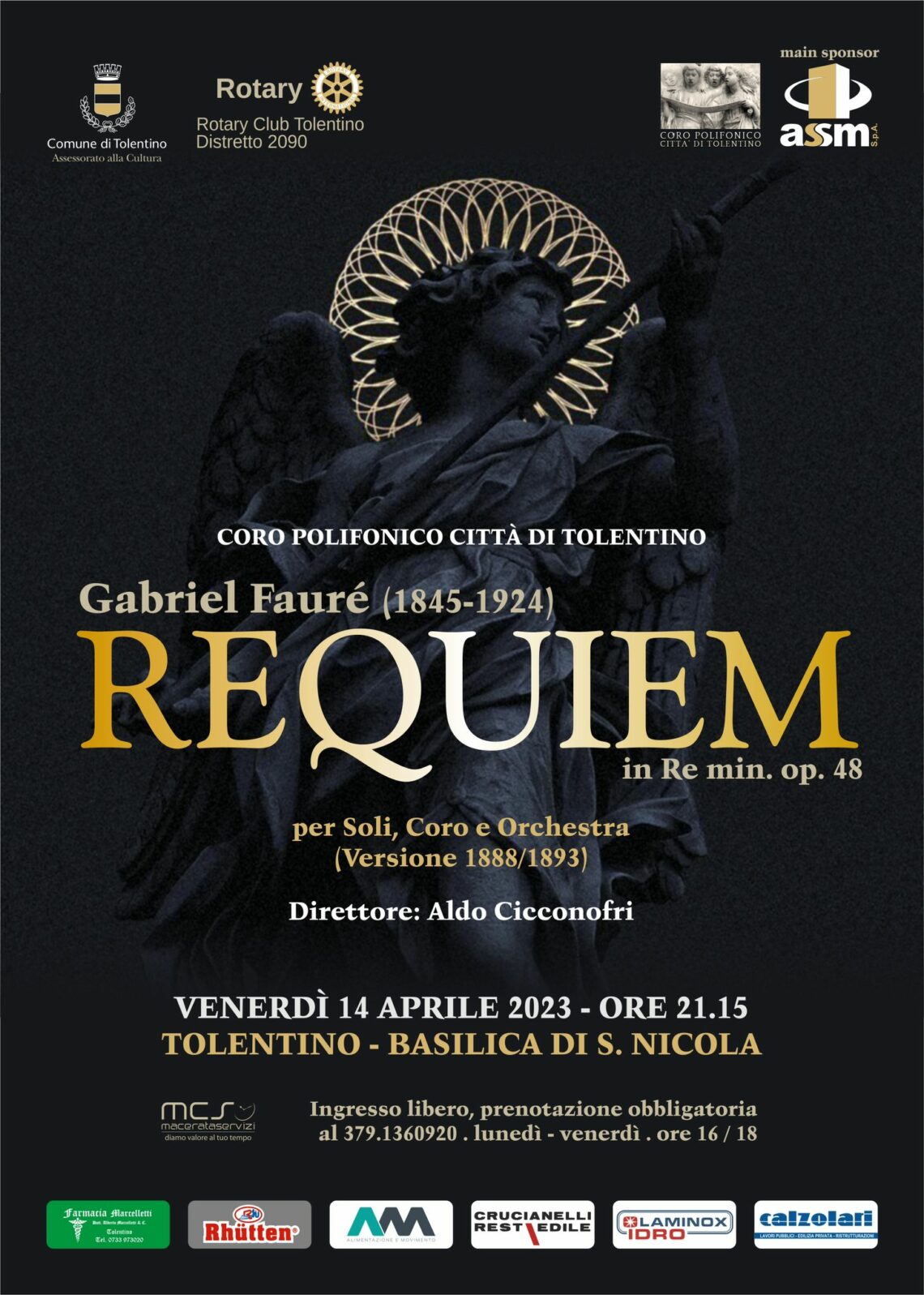 Requiem di Fauré in Re min op.48
