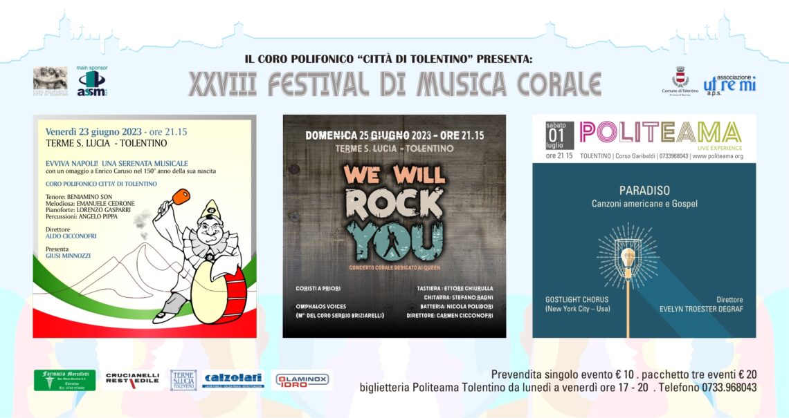XXVIII Festival di Musica Corale Città di Tolentino